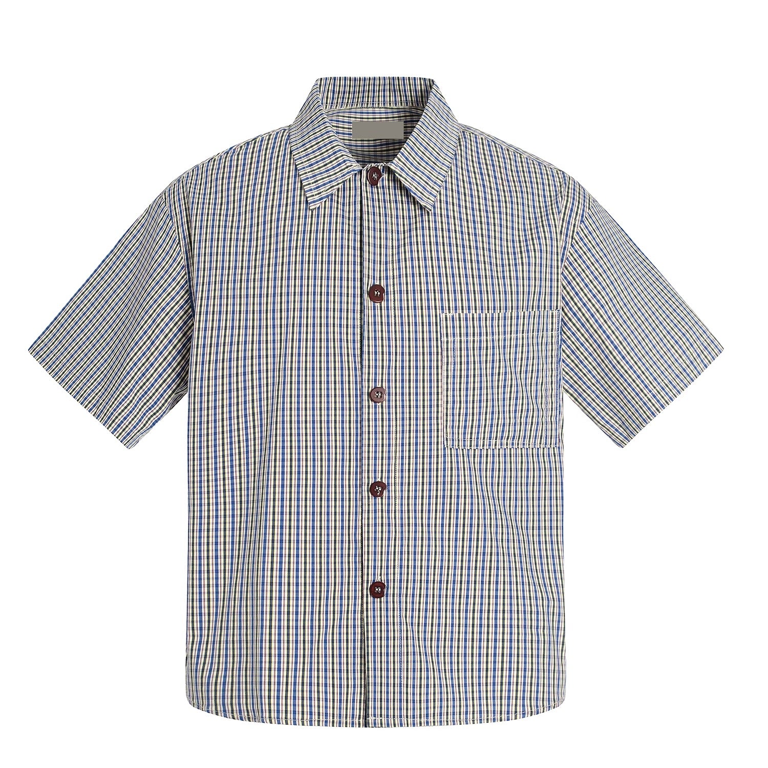 Simple Plaid Casual Shirt MN9015