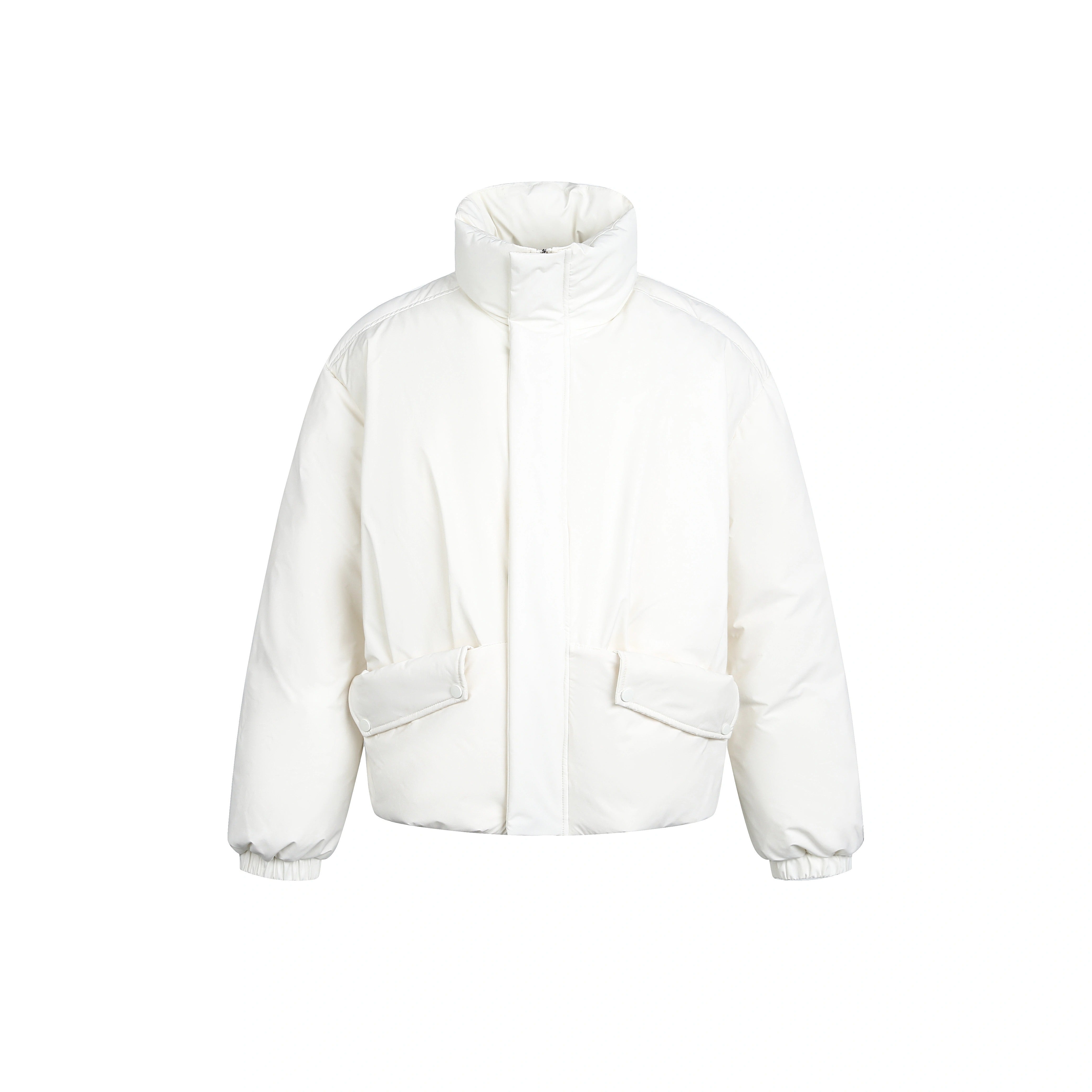 Design Pocket Stand Collar Down Jacket EZ296