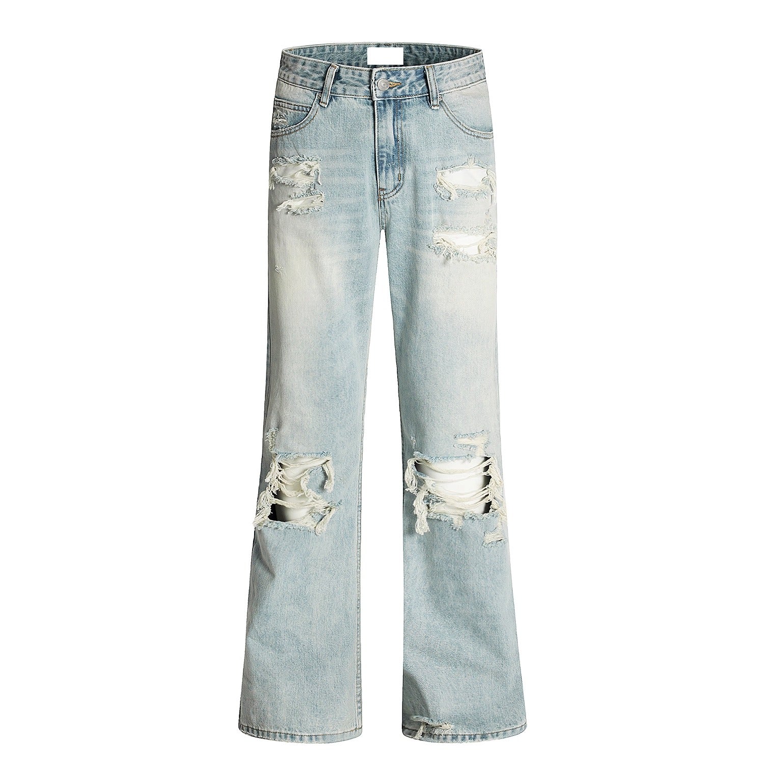 Hole Lift Washed Jeans MN9024