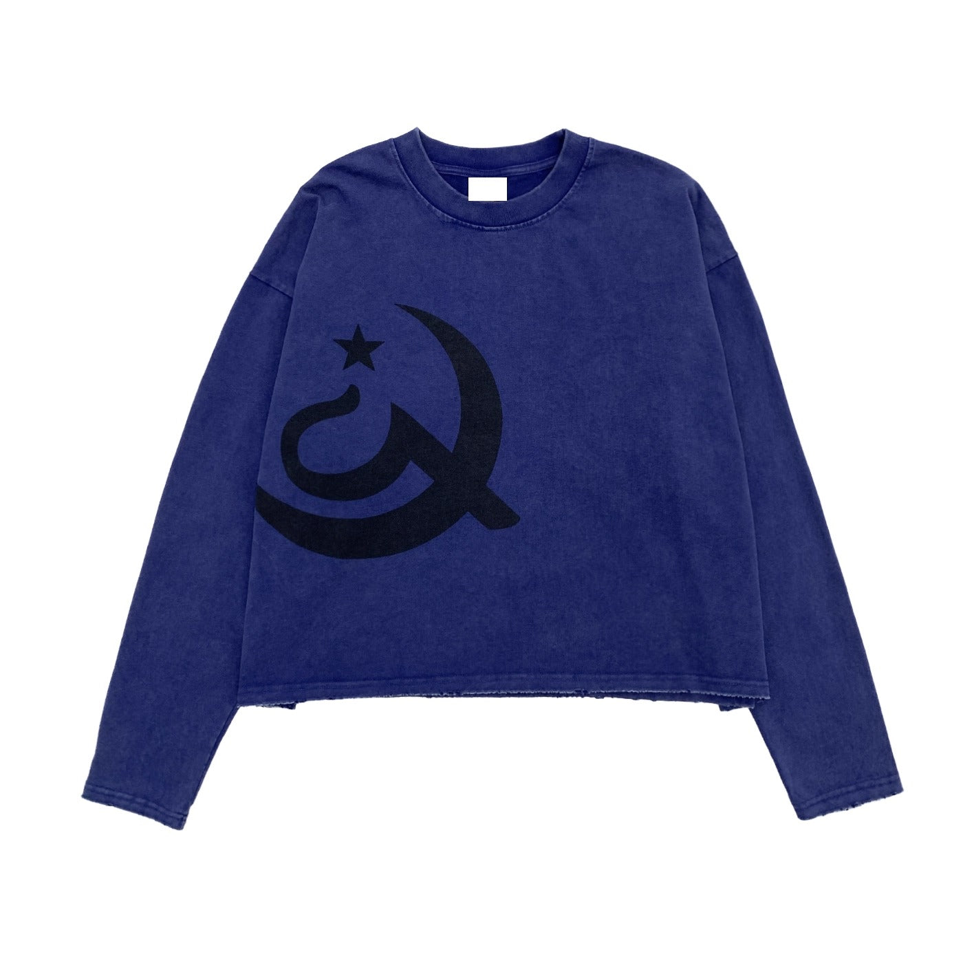 LOGO Print Wide Long Sleeve T-shirt MN9046
