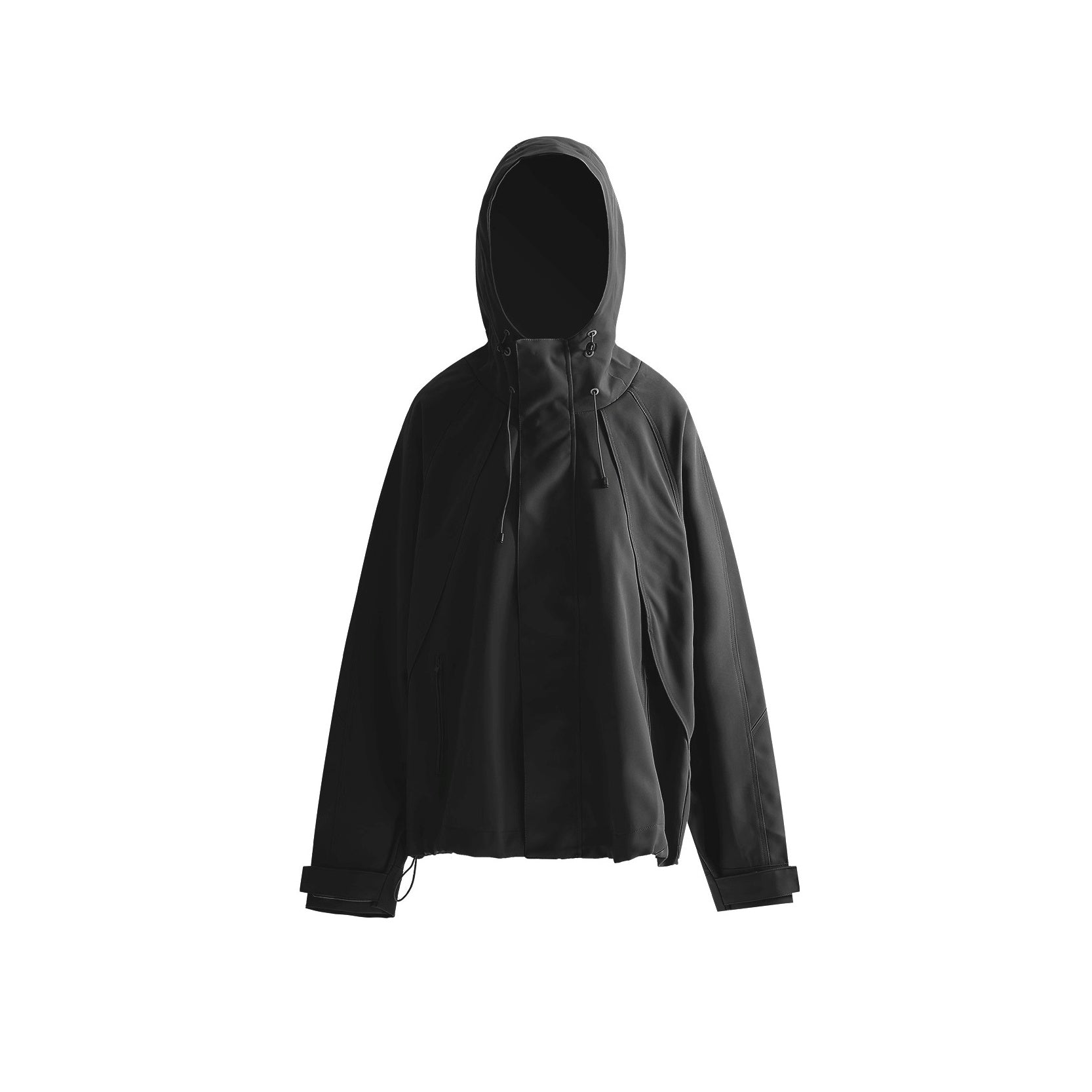 Oversize Short Hooded Jacket AC7164