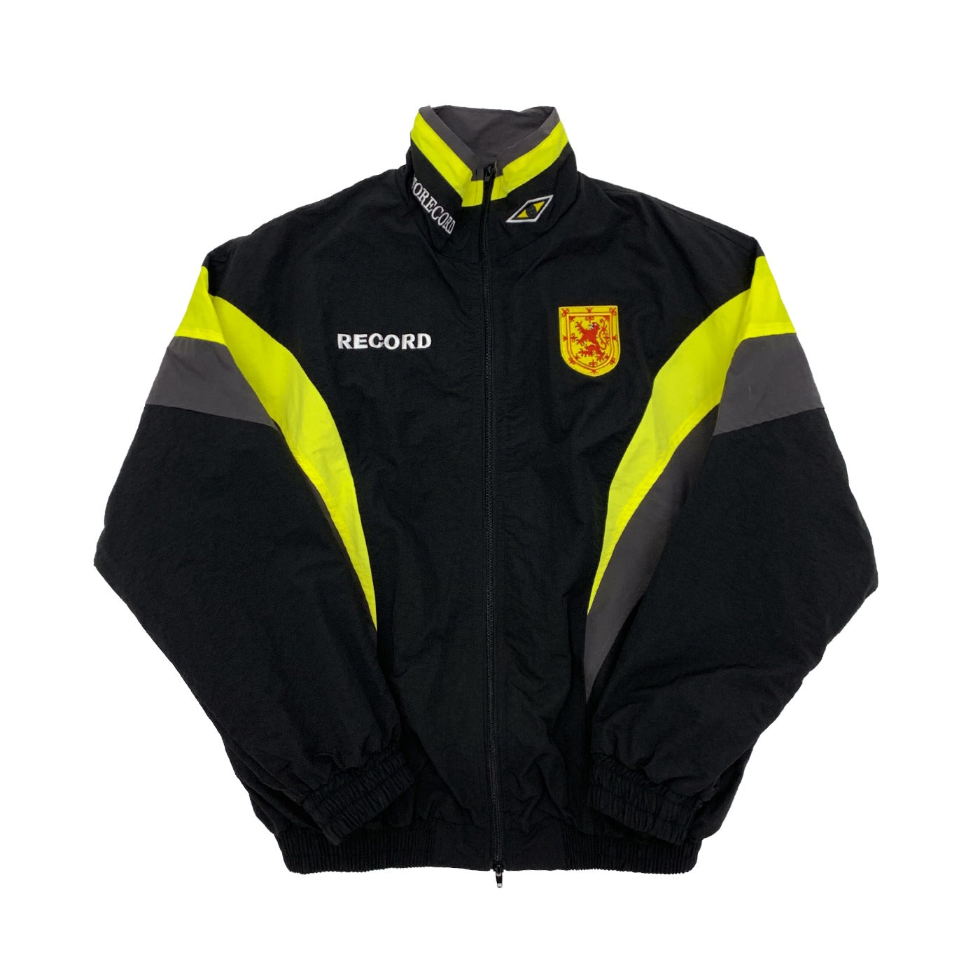 Stand Collar Contrasting Zip Jacket MN9044