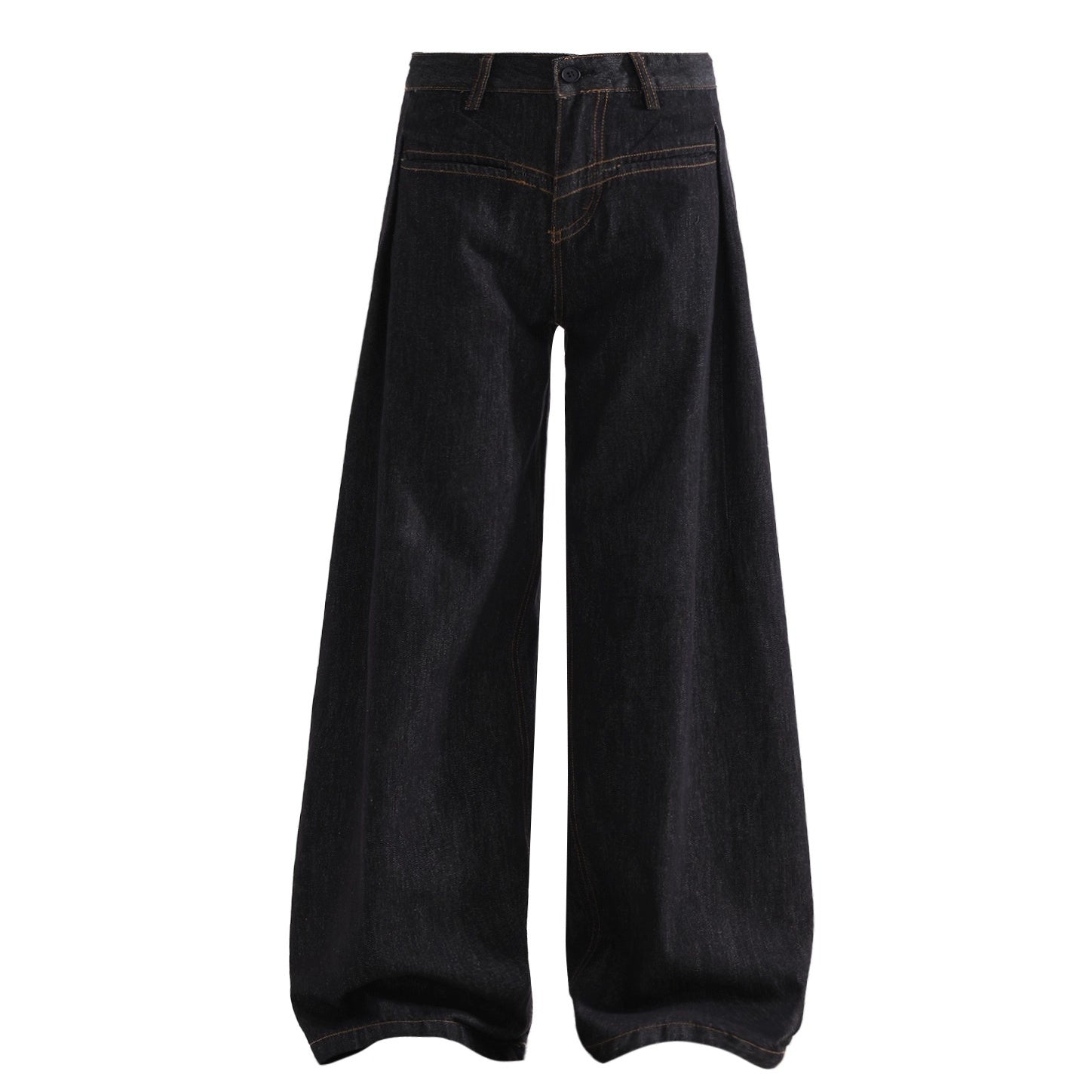 Stitch Wide-Leg Raw Cow Jeans AC7152