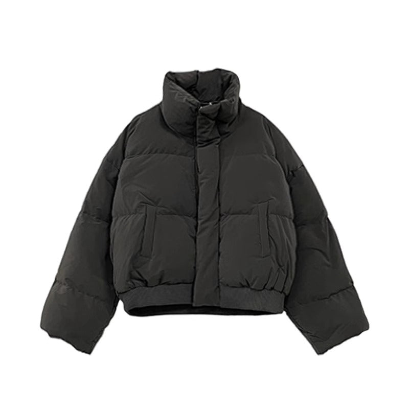 Stand Collar Short Down Jacket MR8033