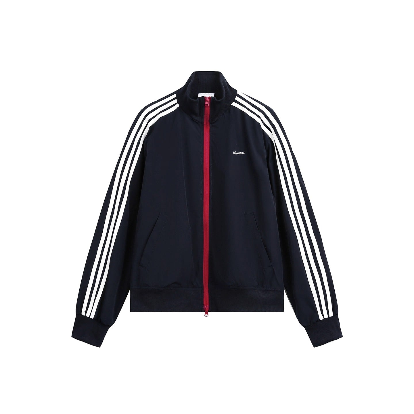 Three-bar Contrast Track Jacket MW10278