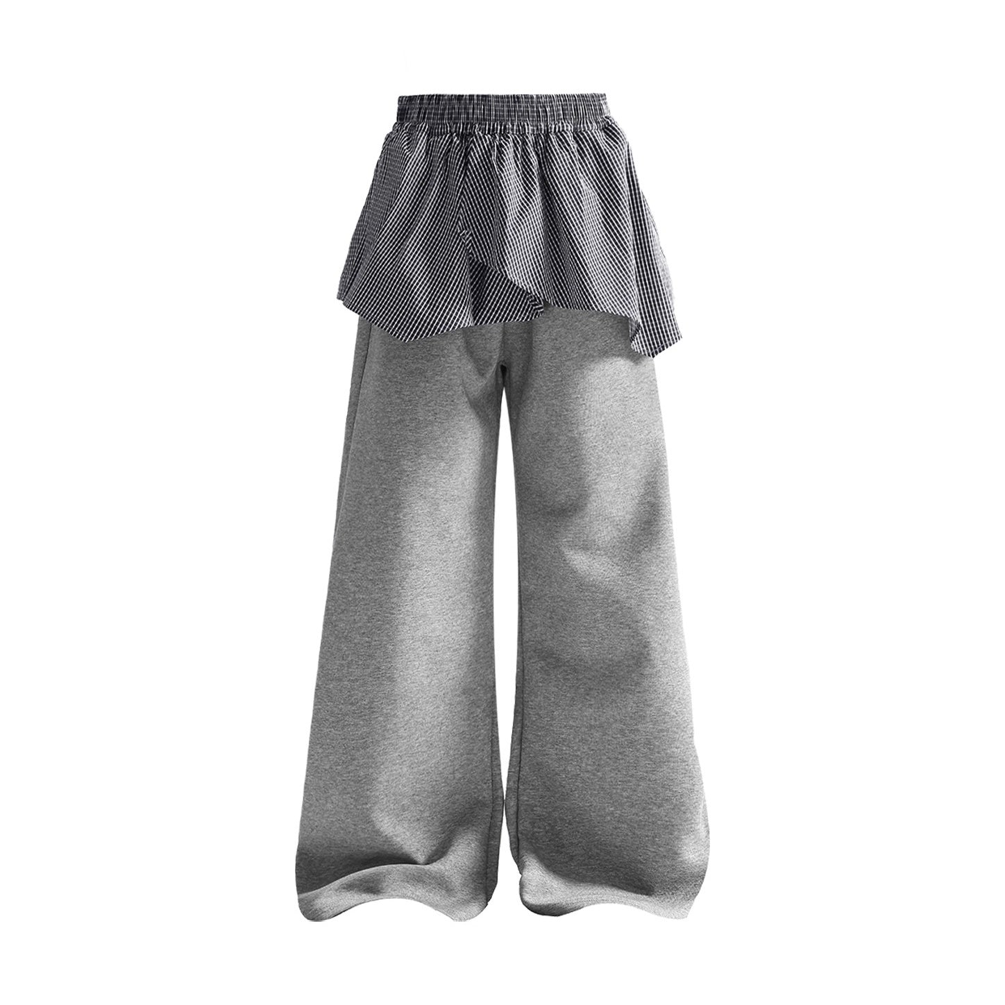 【上下別売り】Shirt Stitch Hoodie & Wide-Leg Sweat Pants Set-up AC7161