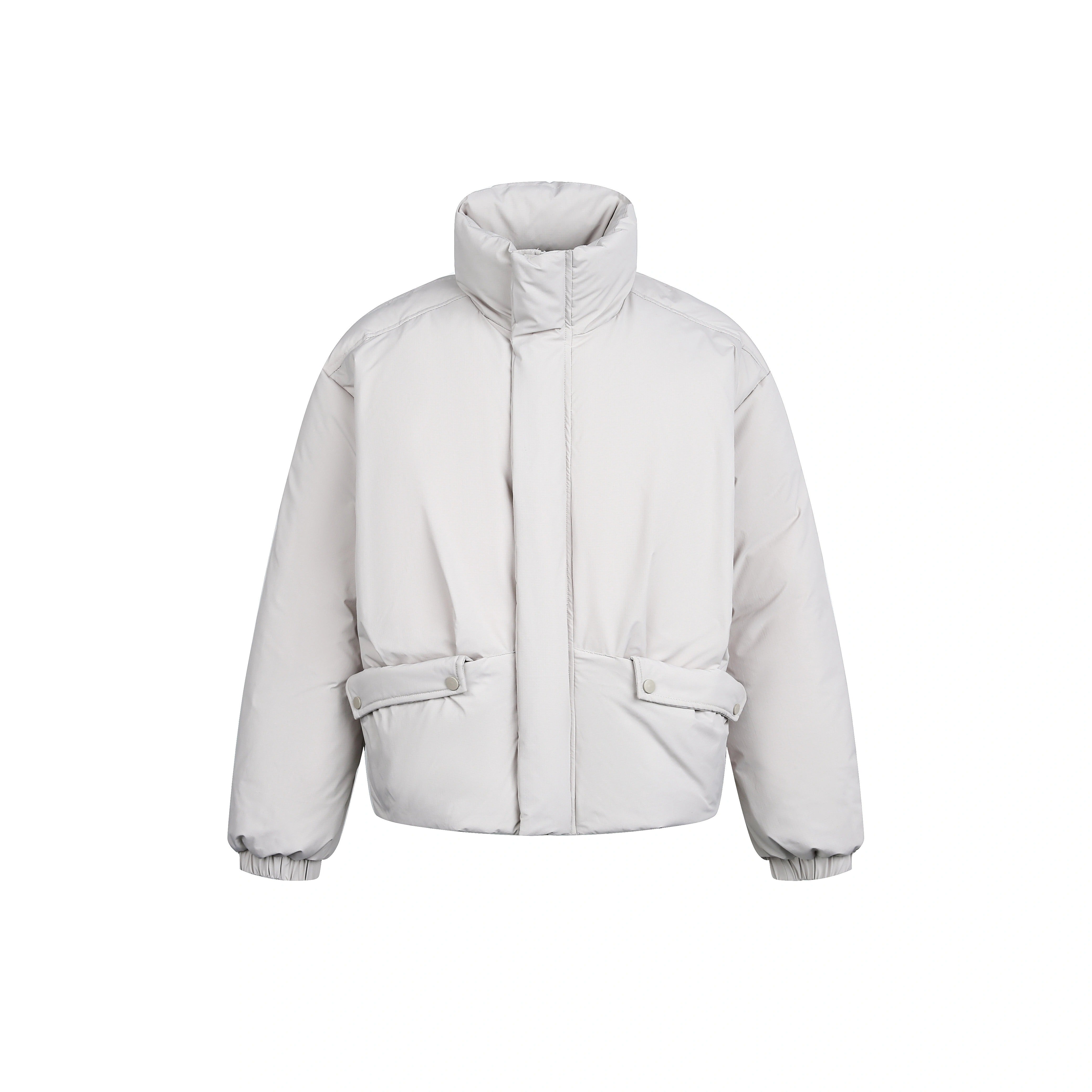 Design Pocket Stand Collar Down Jacket EZ296