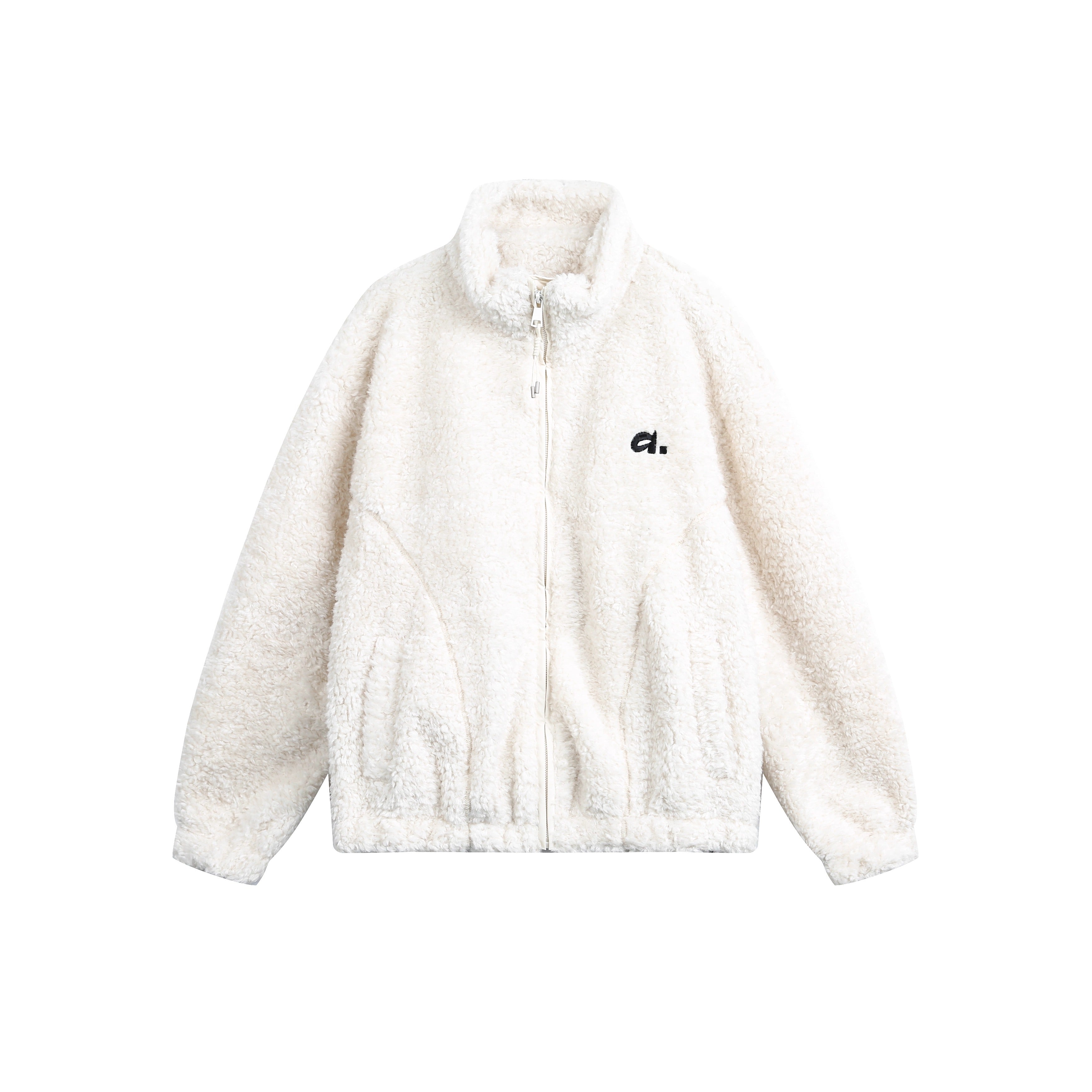 Polar Fleece Embroidered Stand Collar Jacket EZ278