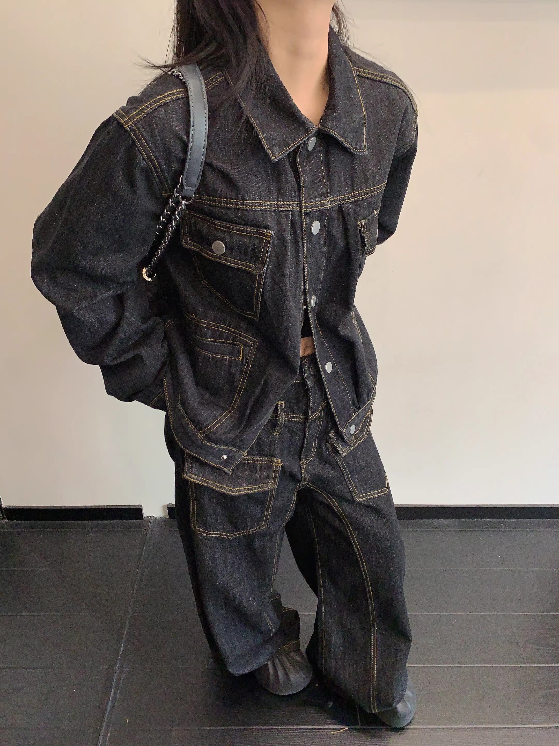 Loose Fit Denim Jacket MW10373