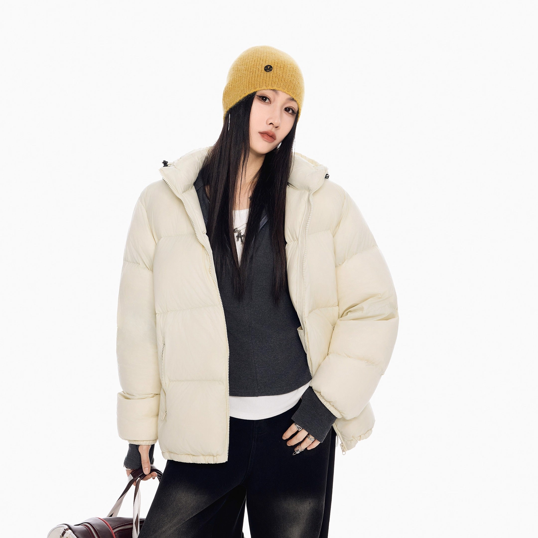 Hooded Down Jacket IC9118
