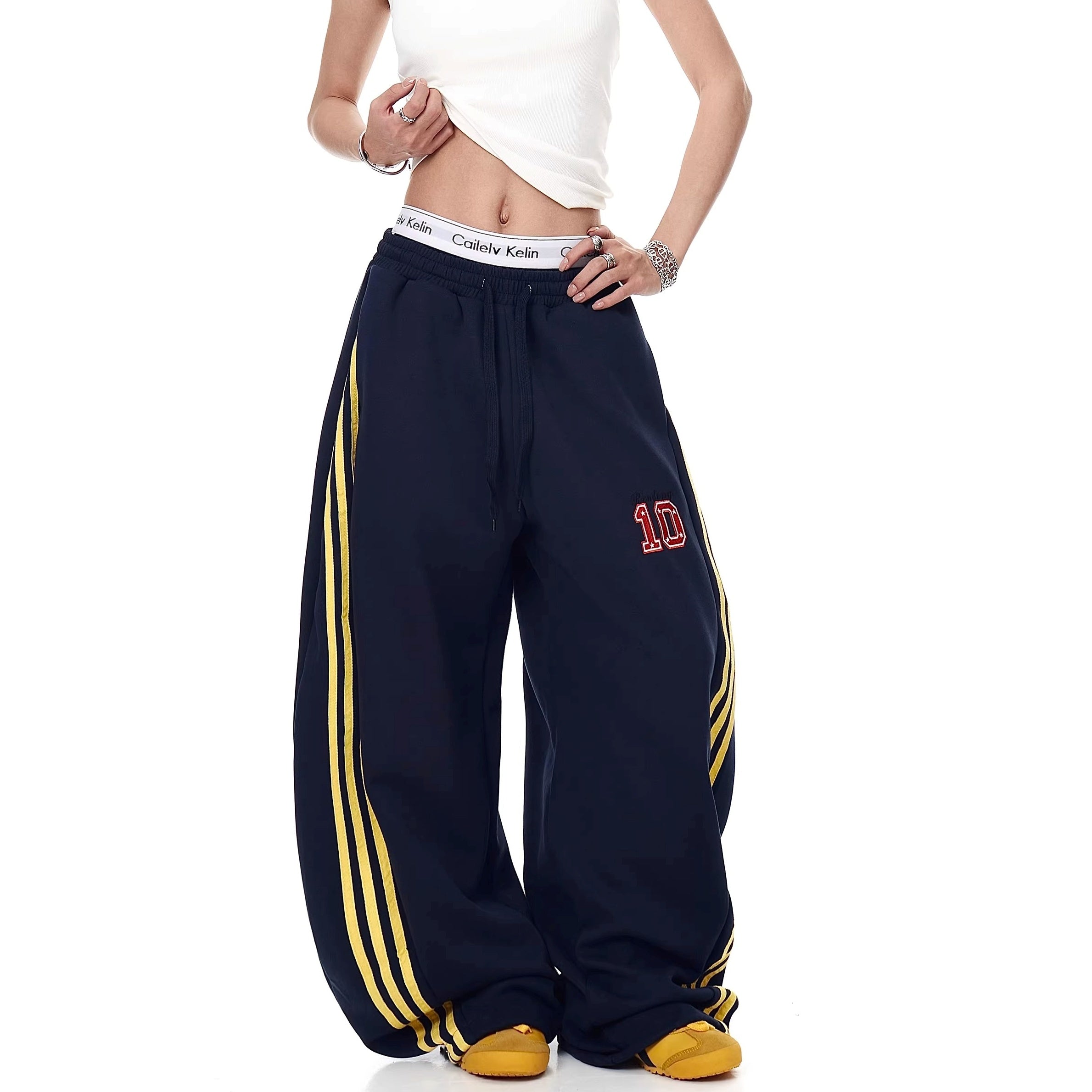 Side Striped Curve Sweat Pants MW10386