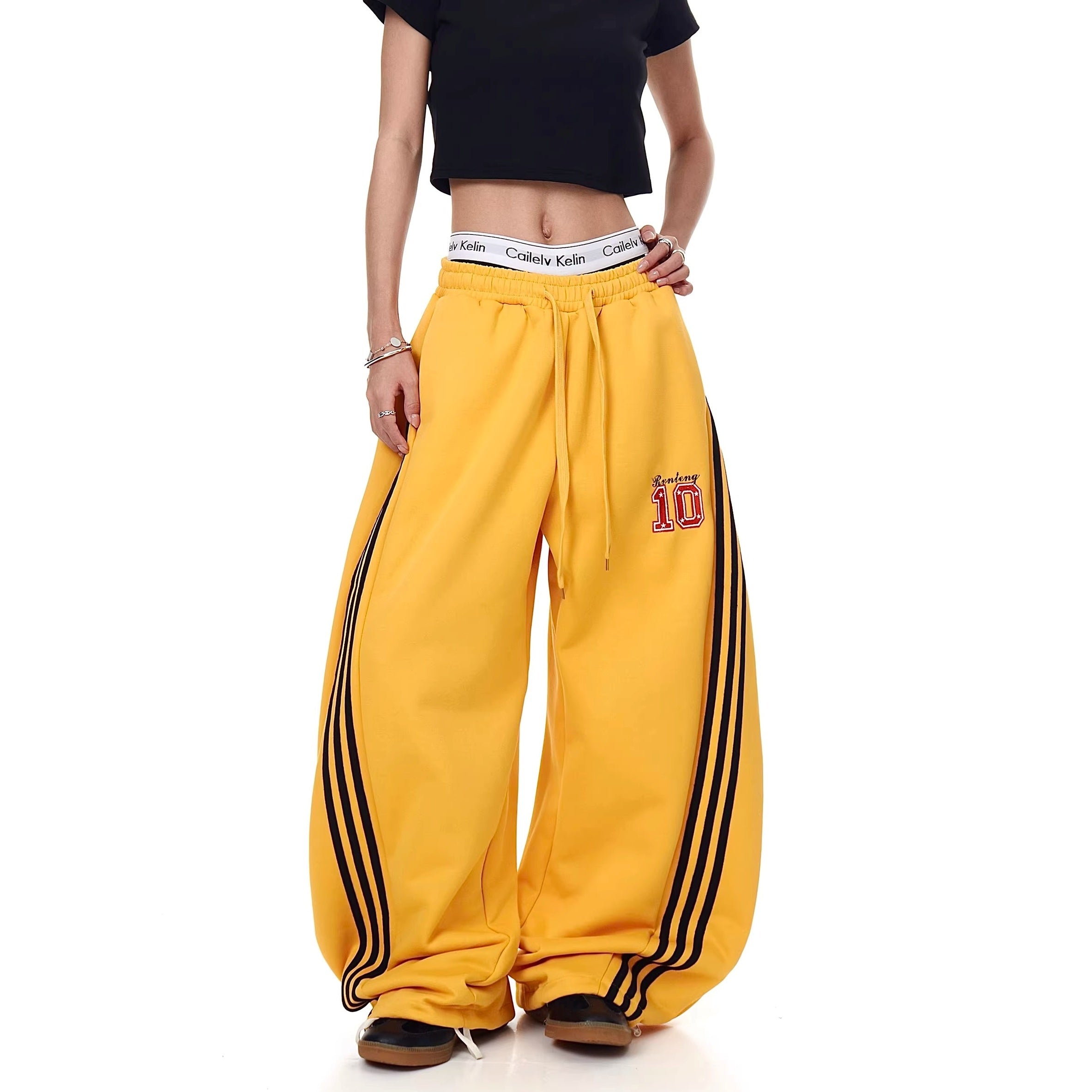 Side Striped Curve Sweat Pants MW10386