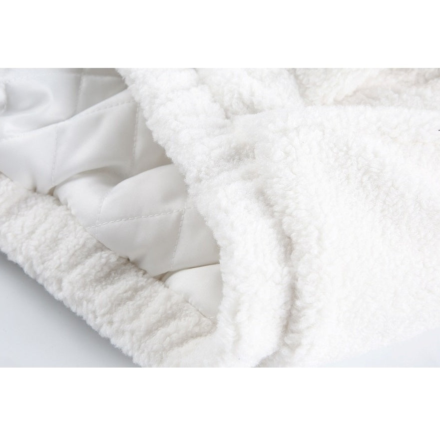 Nordic Pattern Boa Padded Jacket MY32