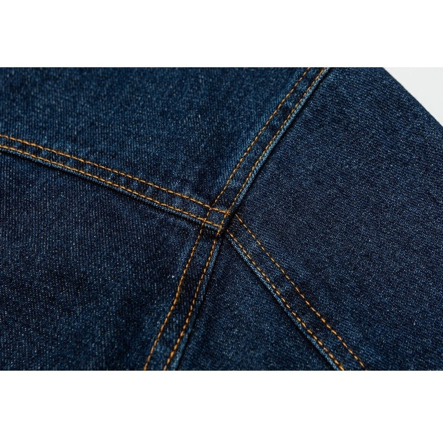 Turquoise Button Denim Jacket MY34