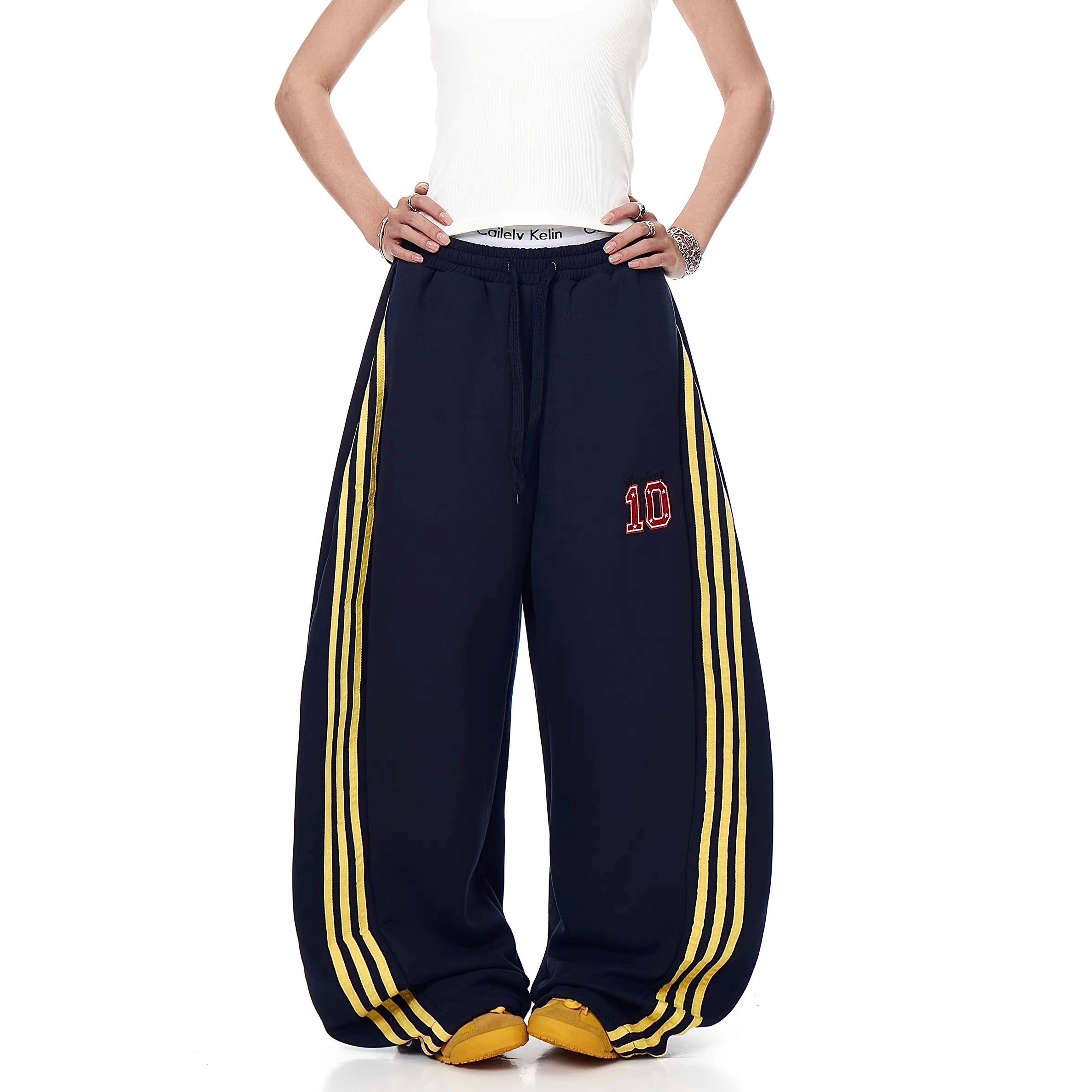 Side Striped Curve Sweat Pants MW10386