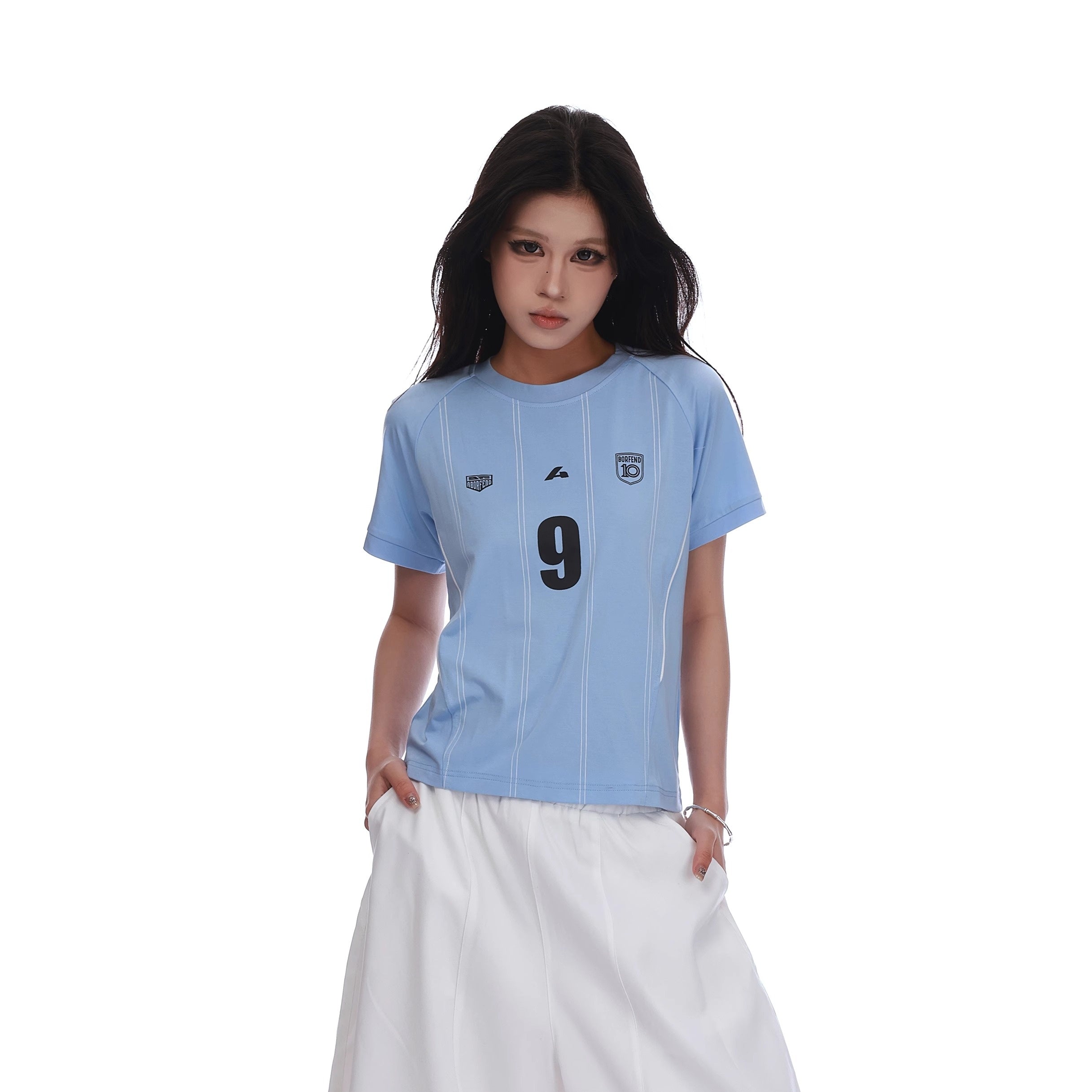 Sports Design Stripe T-shirt VI2004