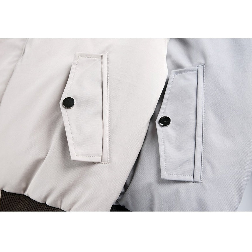 Fur Collar Hooded Padded Jacket MY33