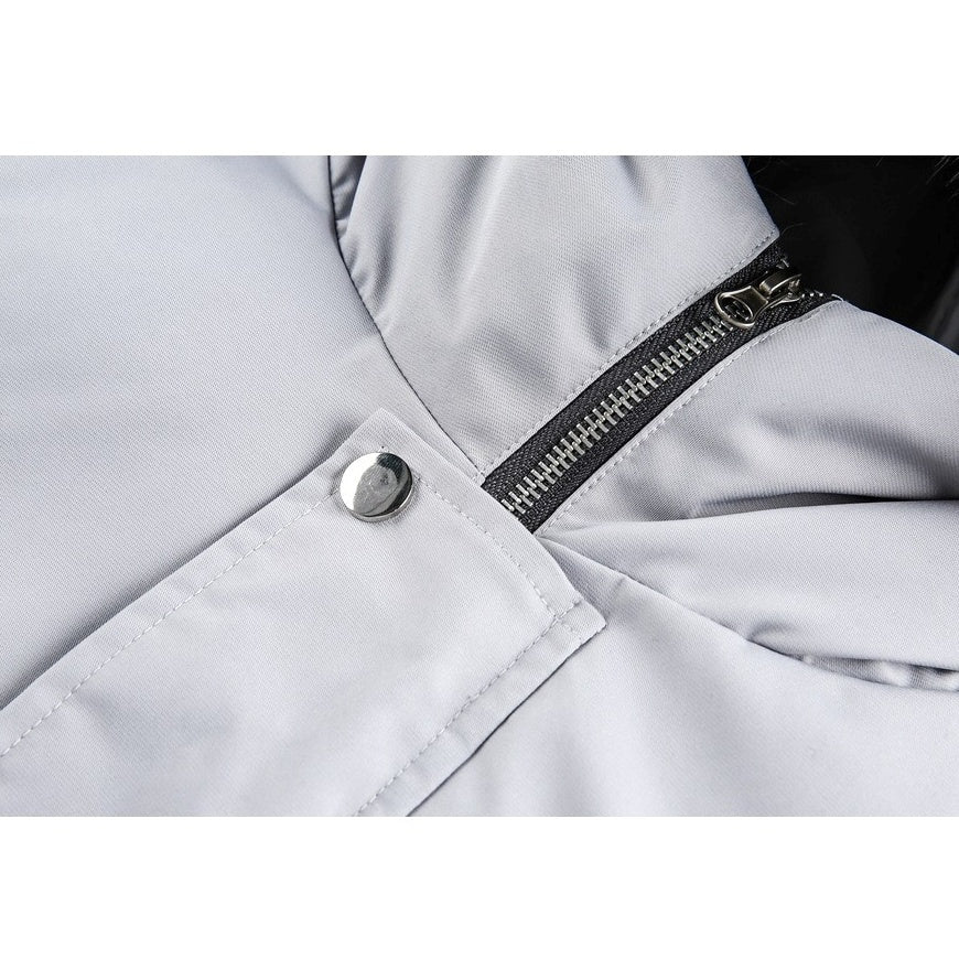 Fur Collar Hooded Padded Jacket MY33