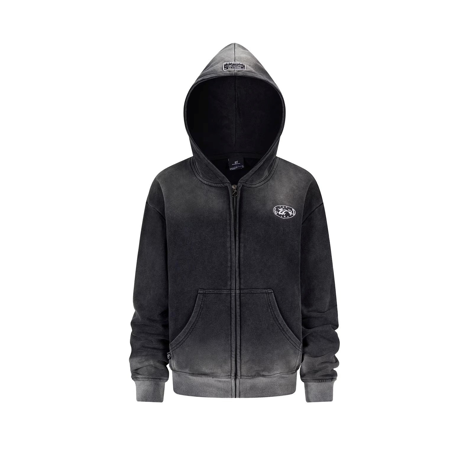 【上下別売り】Washed Embroidered Hooded Parka & Sweat Pants MW10339