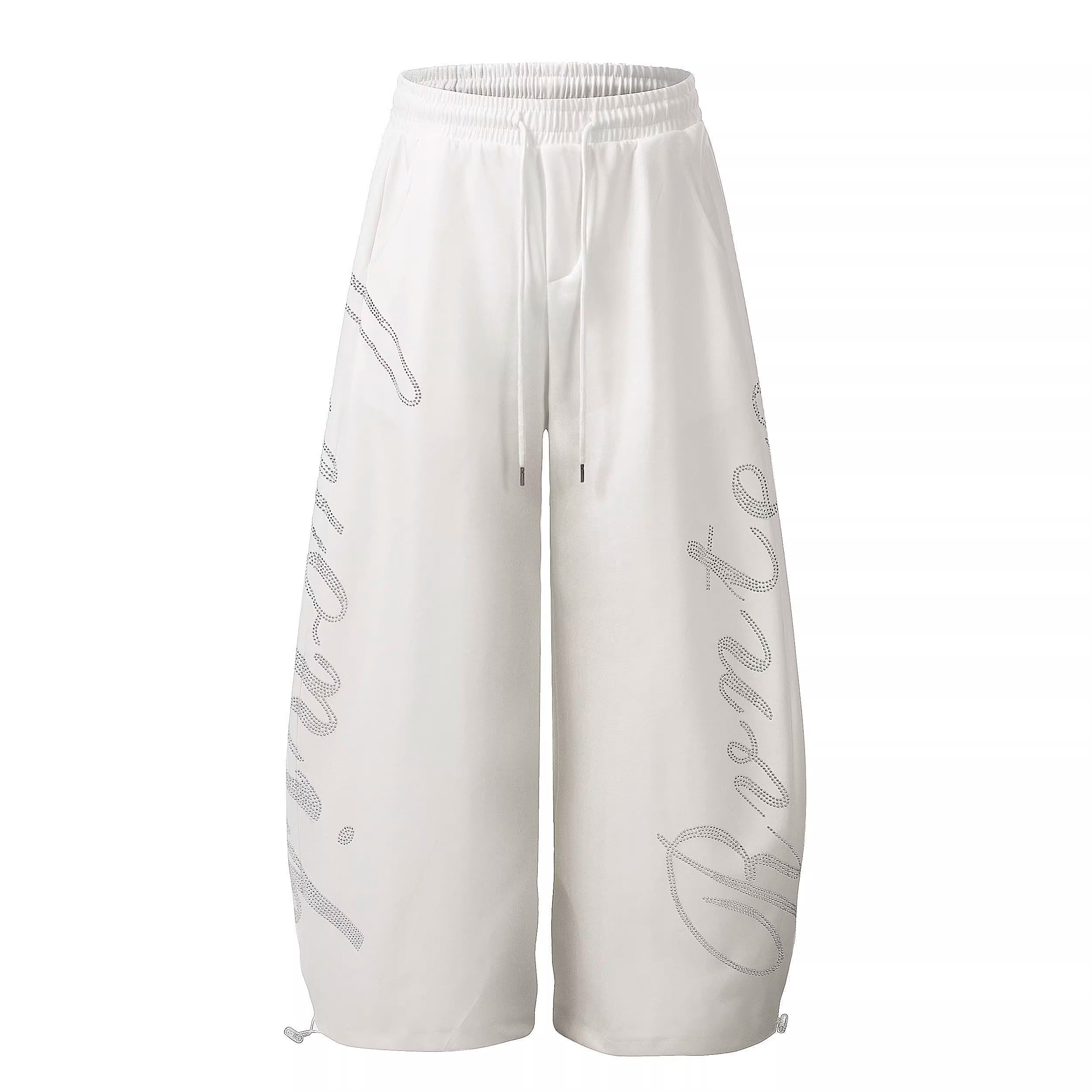 ラインストーンスウェットパンツ MW10331