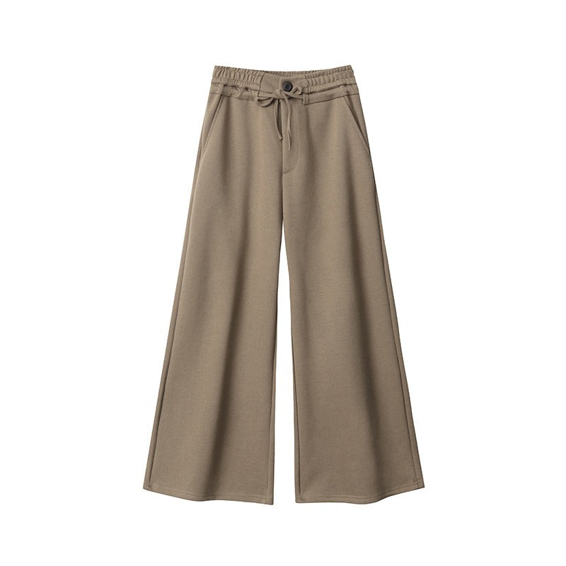 Wide-leg Straight Sweat Pants NR7009
