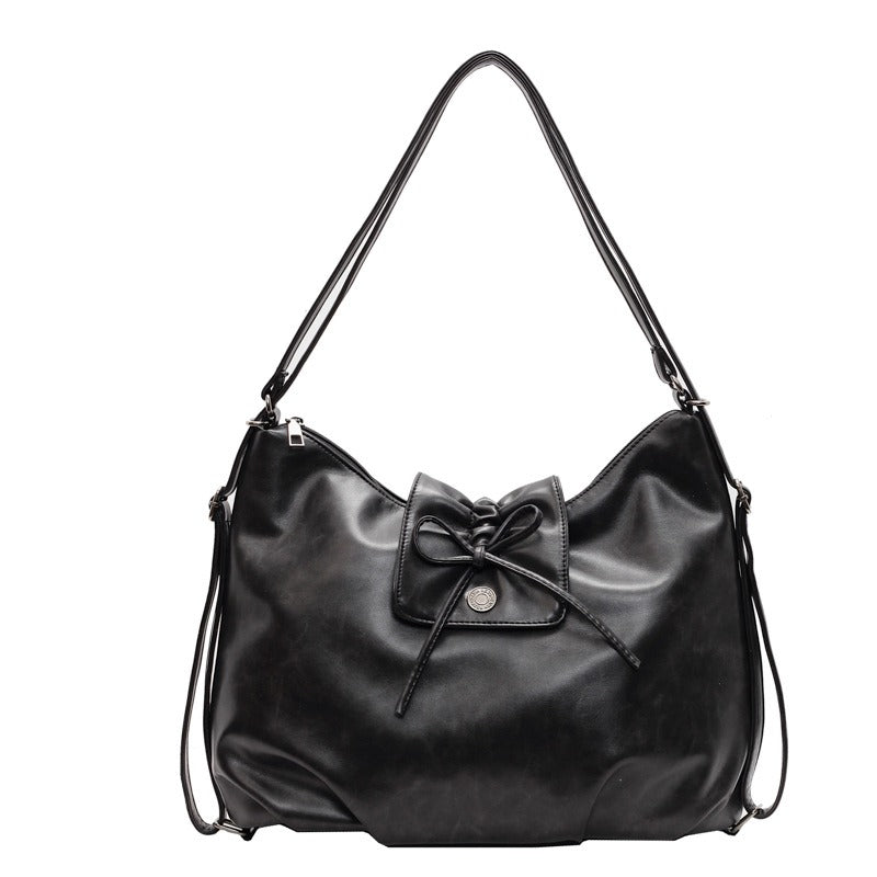 Vintage Like PU Leather Shoulder Bag BA045