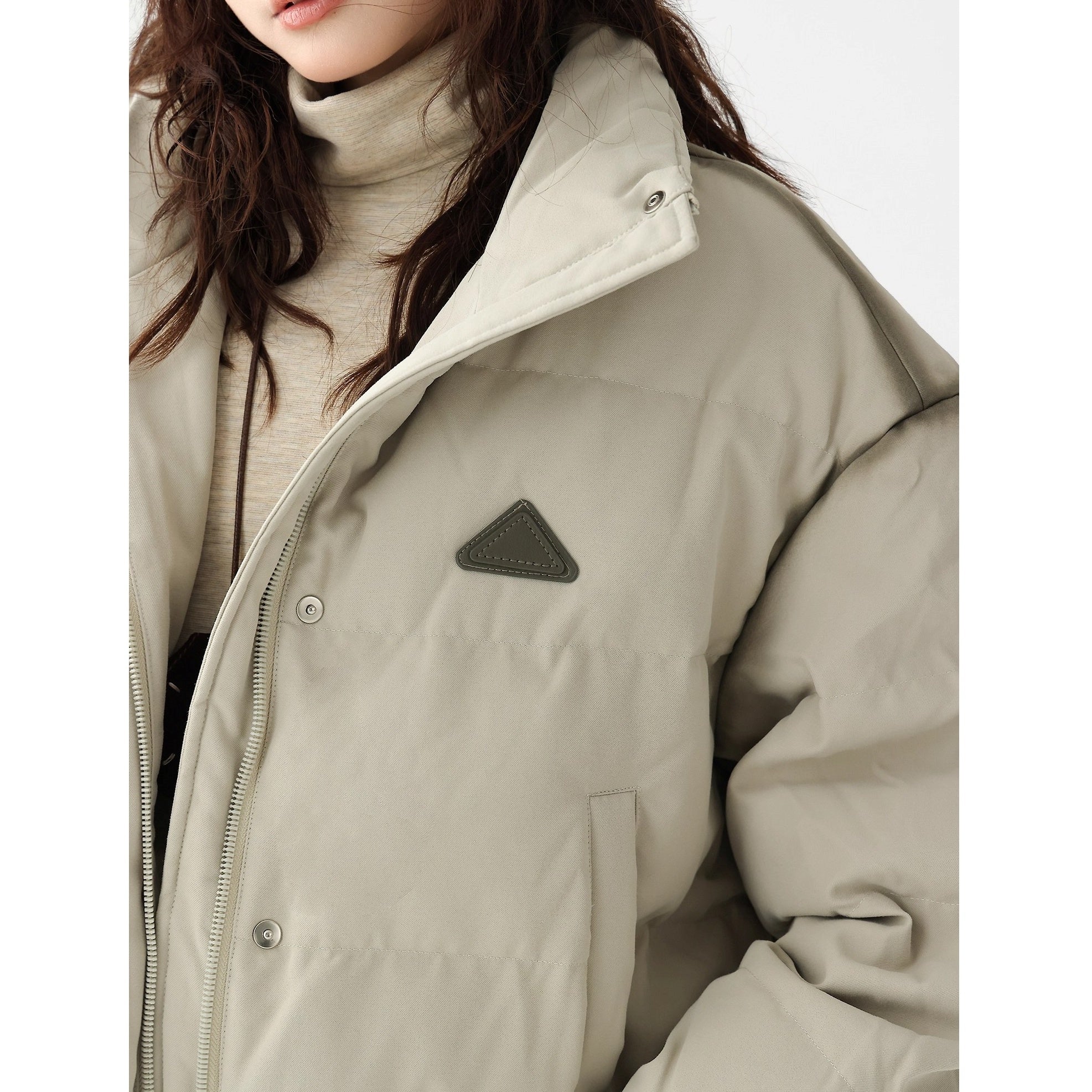 Stand Collar Short Down Jacket AC7016