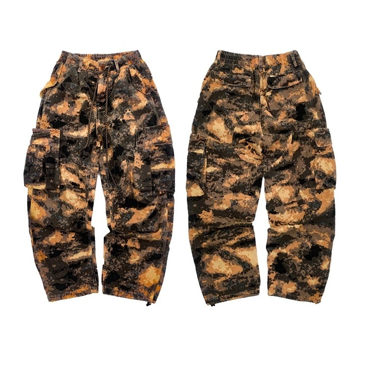 Camouflage Cargo Paratrooper Pants MN9033