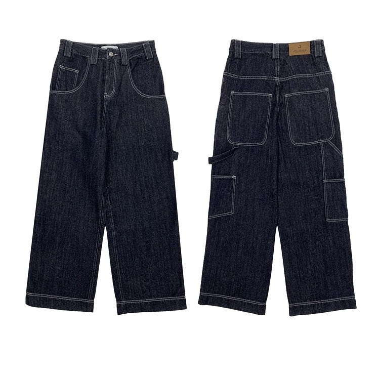Vintage Washed Buggy Jeans MN9026
