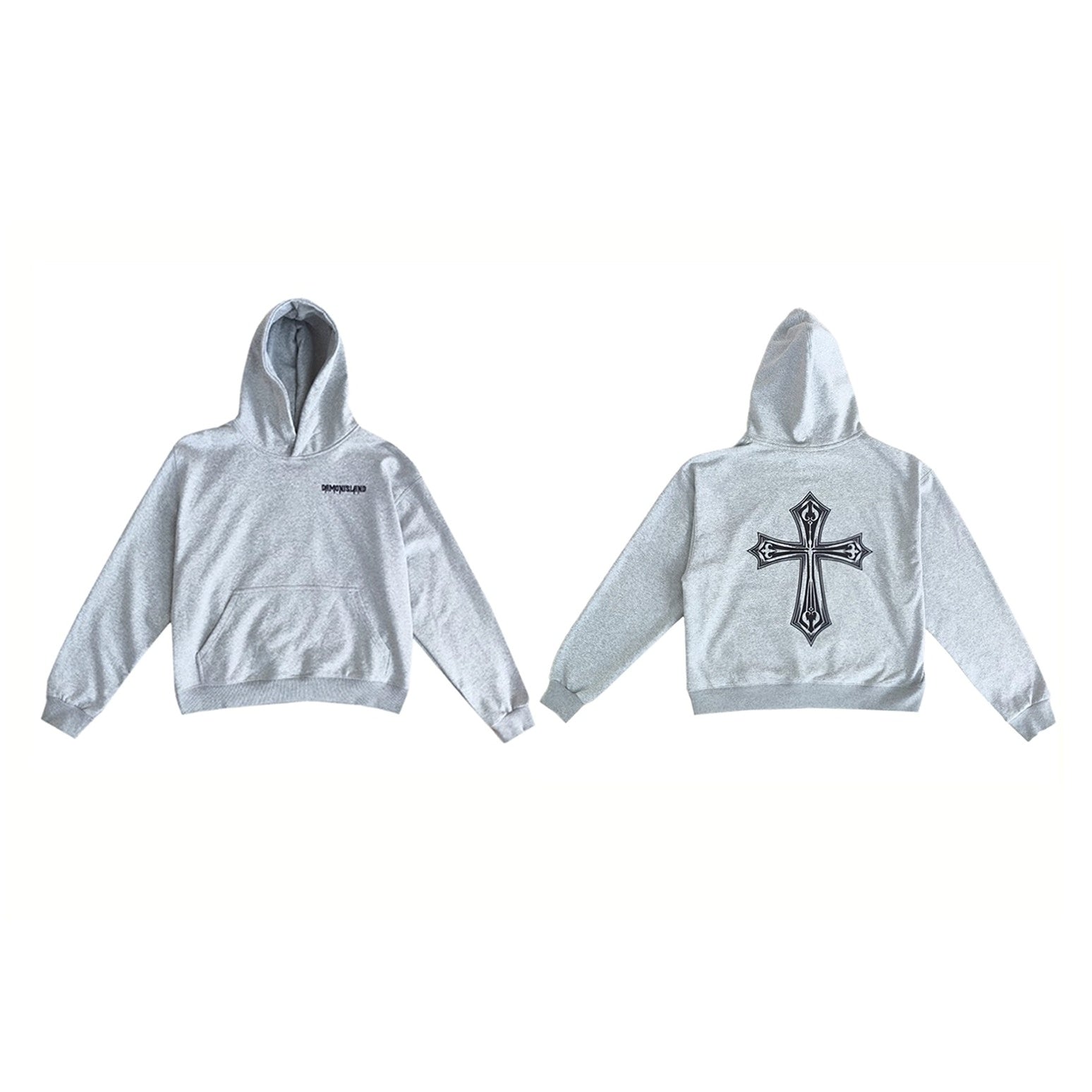 Cross Embroidered Hoodie MW10242