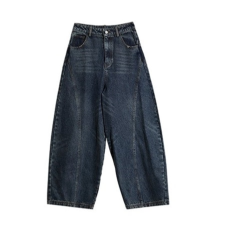 High Waist Vintage Wide Curve Jeans EZ271