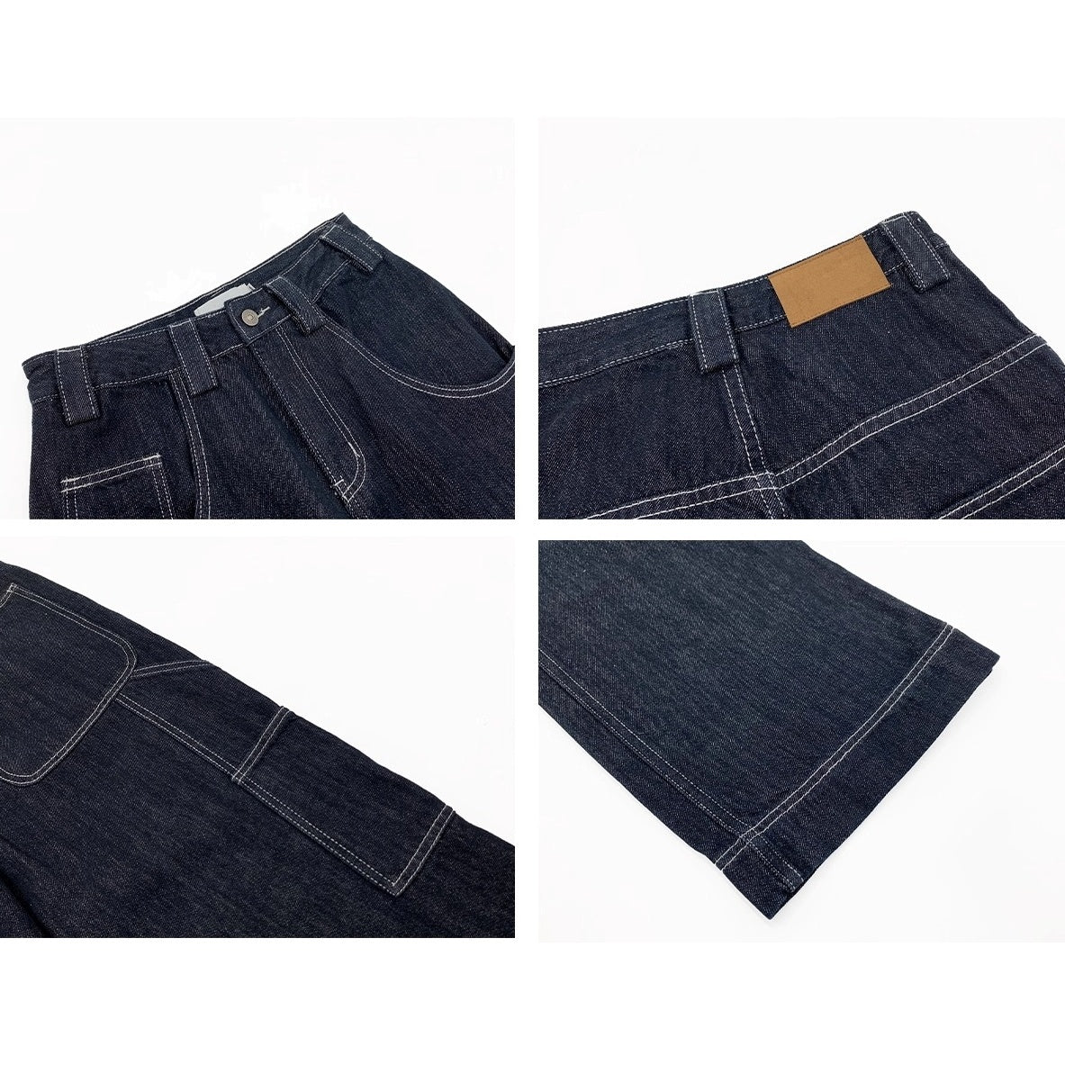 Vintage Washed Buggy Jeans MN9026