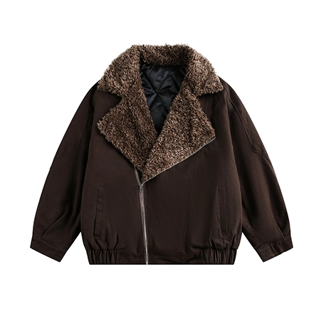 Cable-Stayed Design Polar Fleece Jacket EZ297