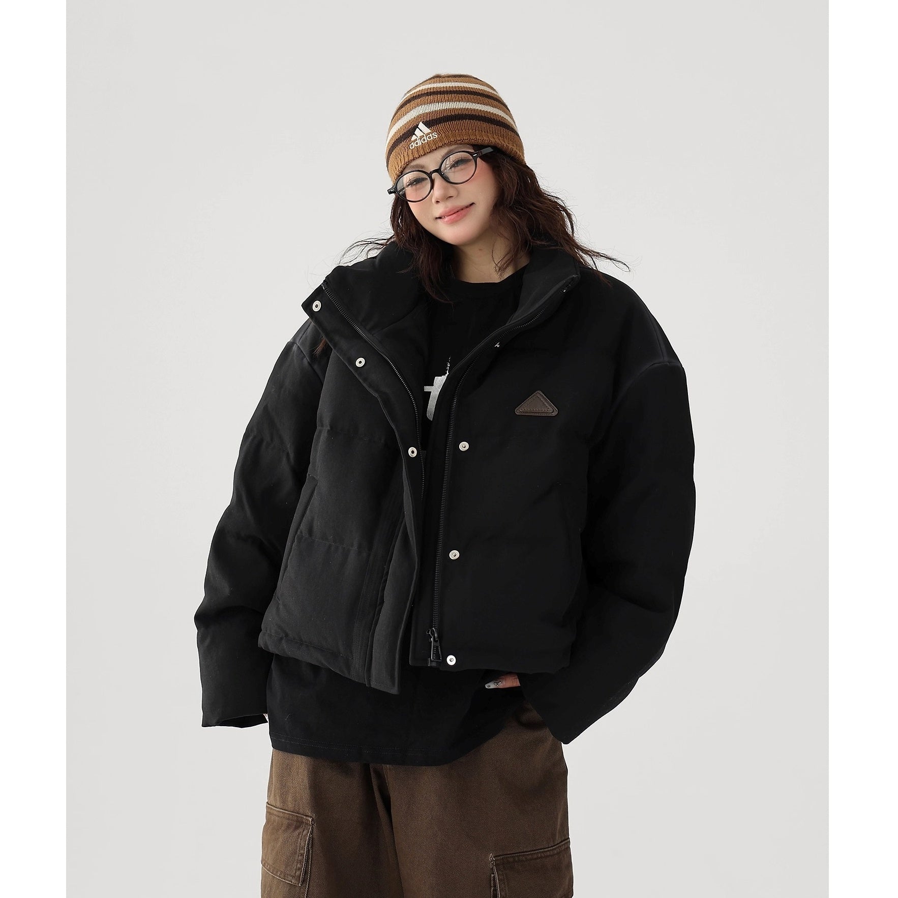 Stand Collar Short Down Jacket AC7016