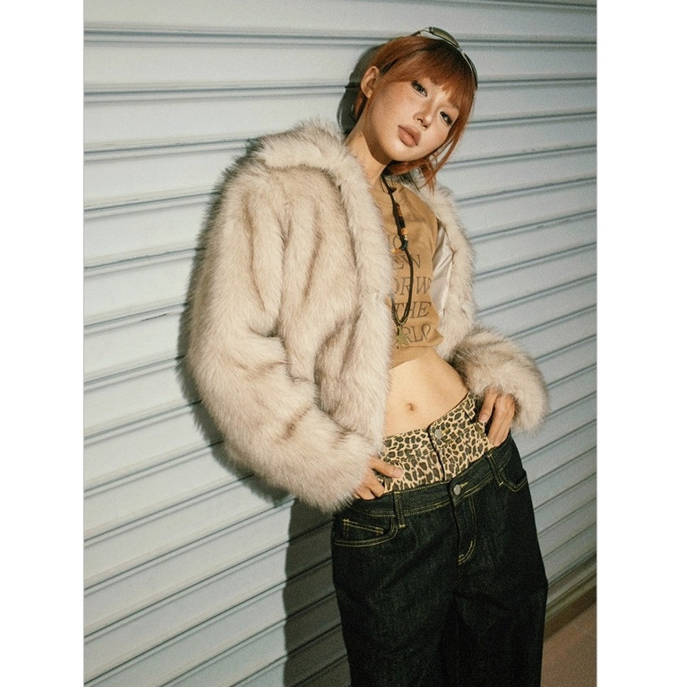 Eco-Fur Short Jacket MW10282