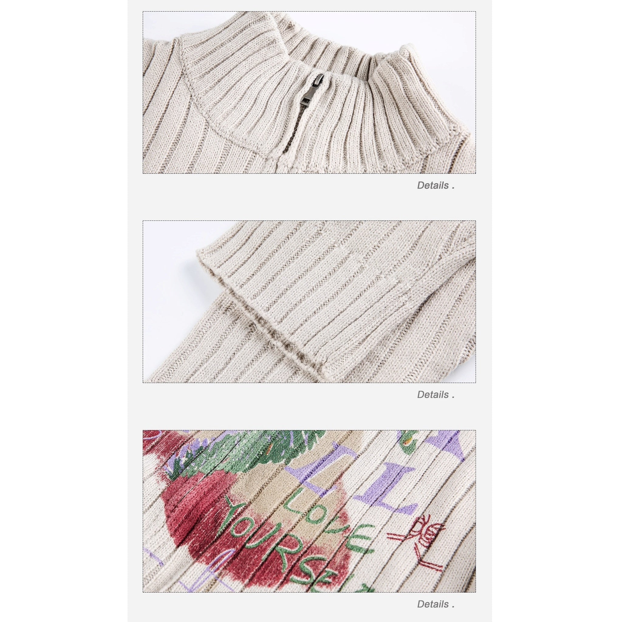 Monogram Print Lib Knit Cardigan EZ264