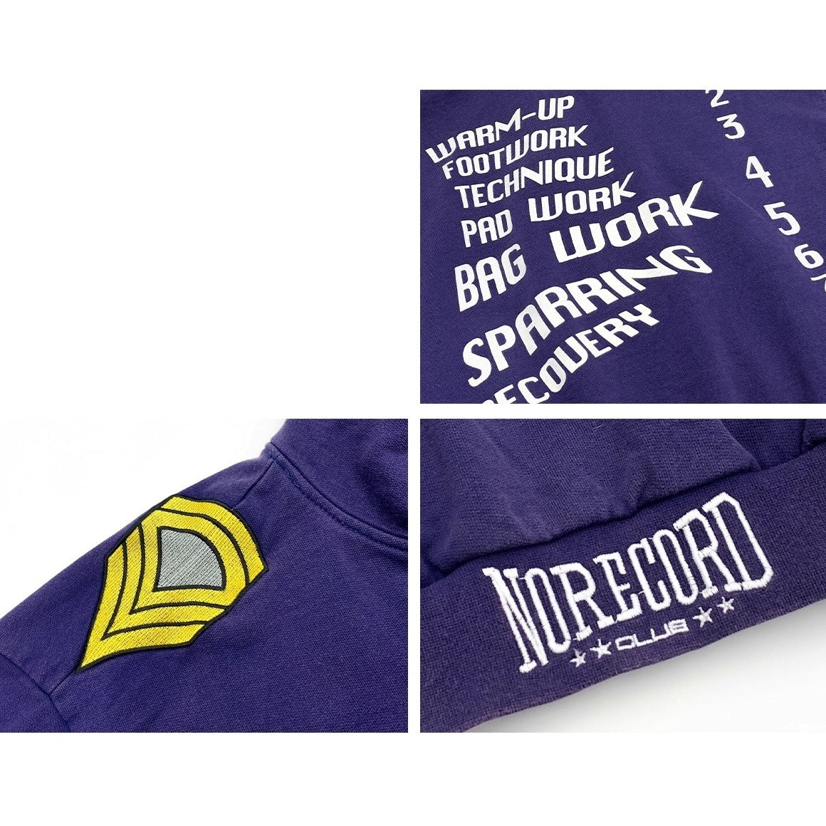 Letter Markings Washed Hooded  Parka MN9043