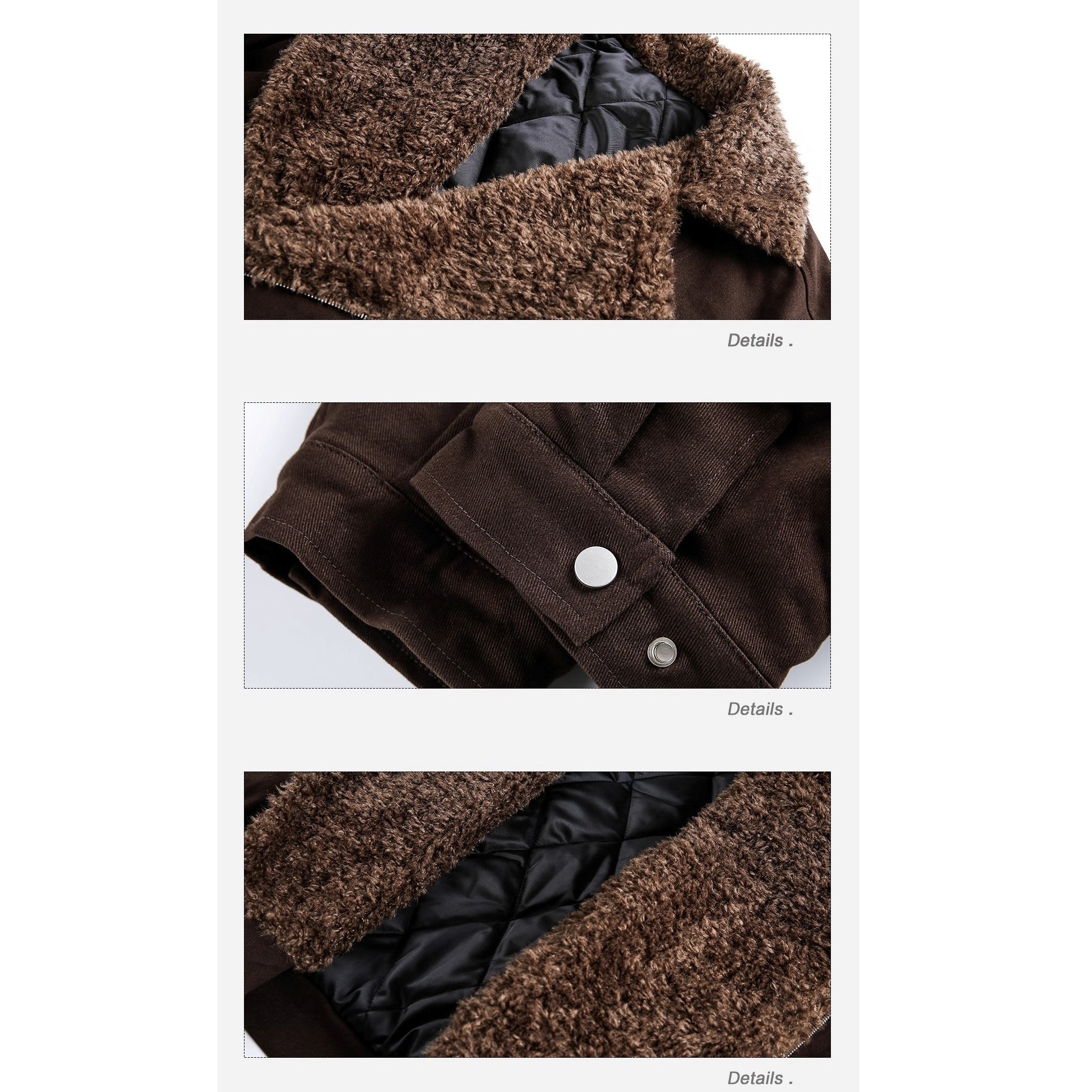 Cable-Stayed Design Polar Fleece Jacket EZ297