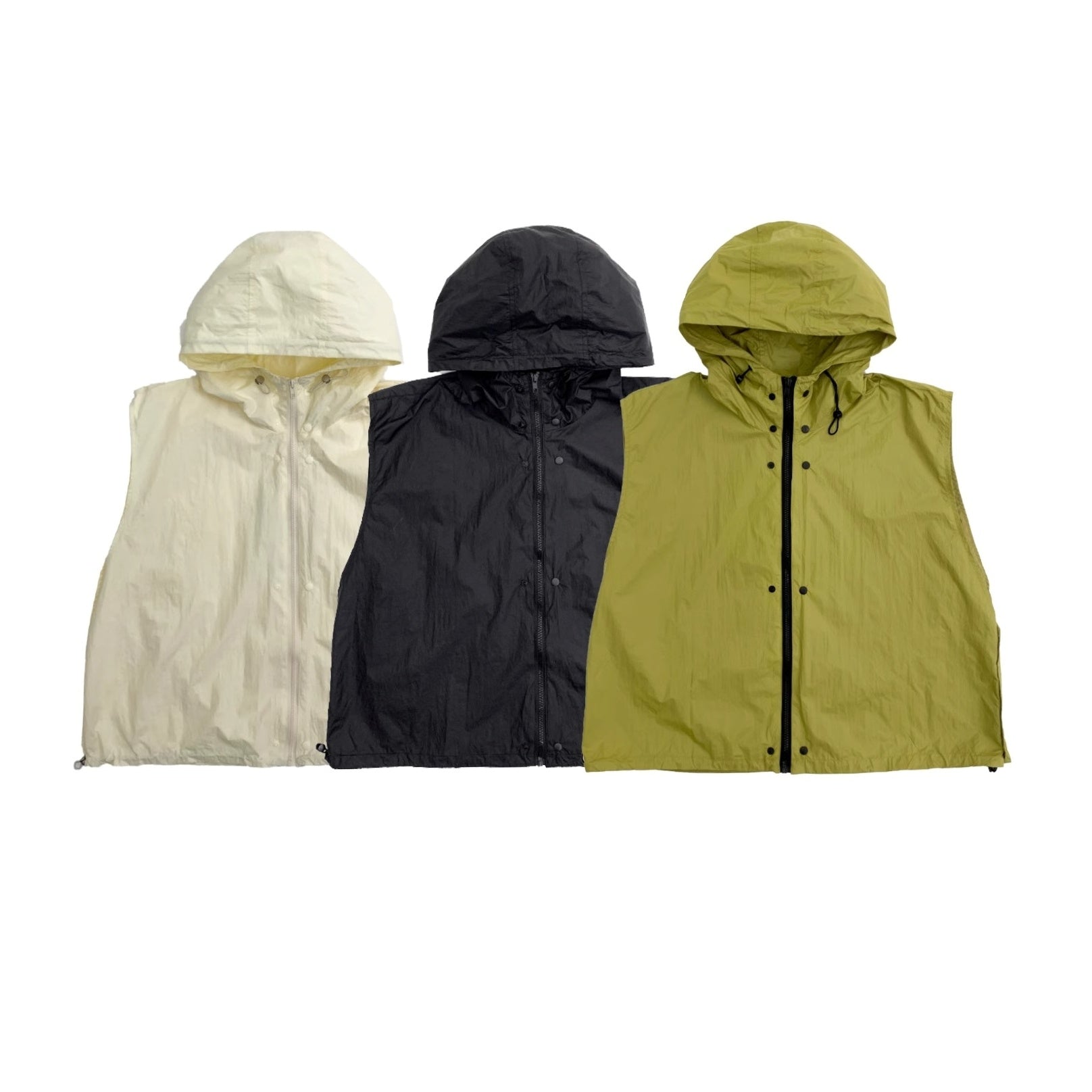 Unisex ZIP Hooded Vest MN9018