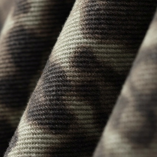 Distressed Leopard Curve Cargo Pants AC7157
