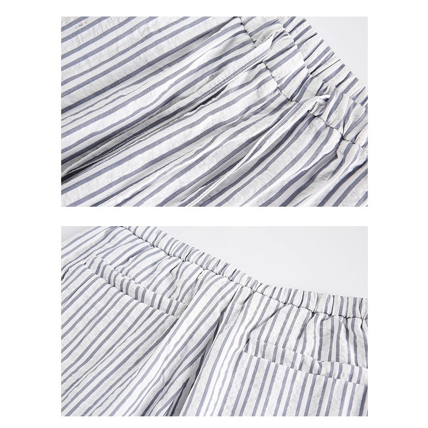 Stripe Relax Casual Pants MW10152