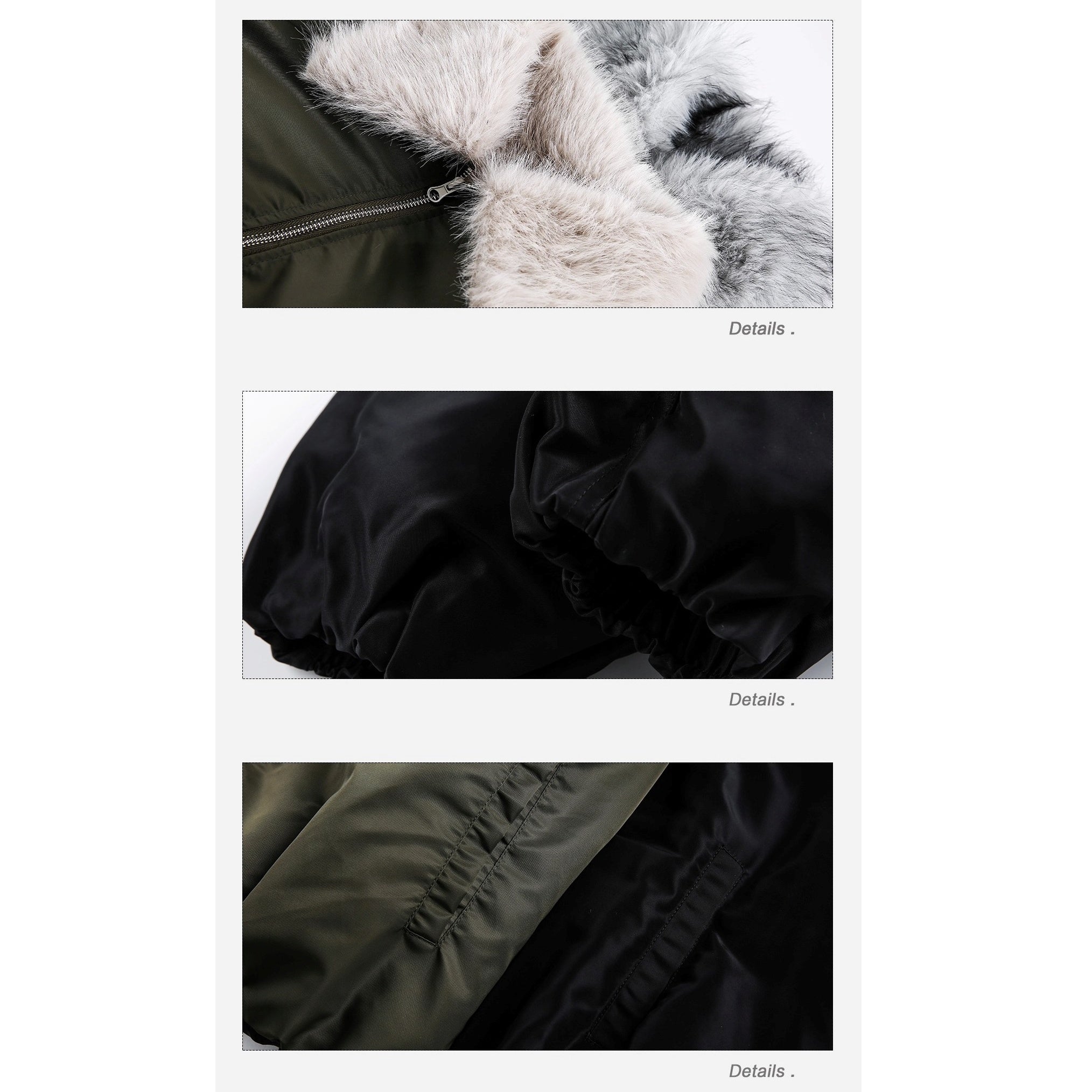 Fluffy Contrast Big Lapel Jacket EZ281