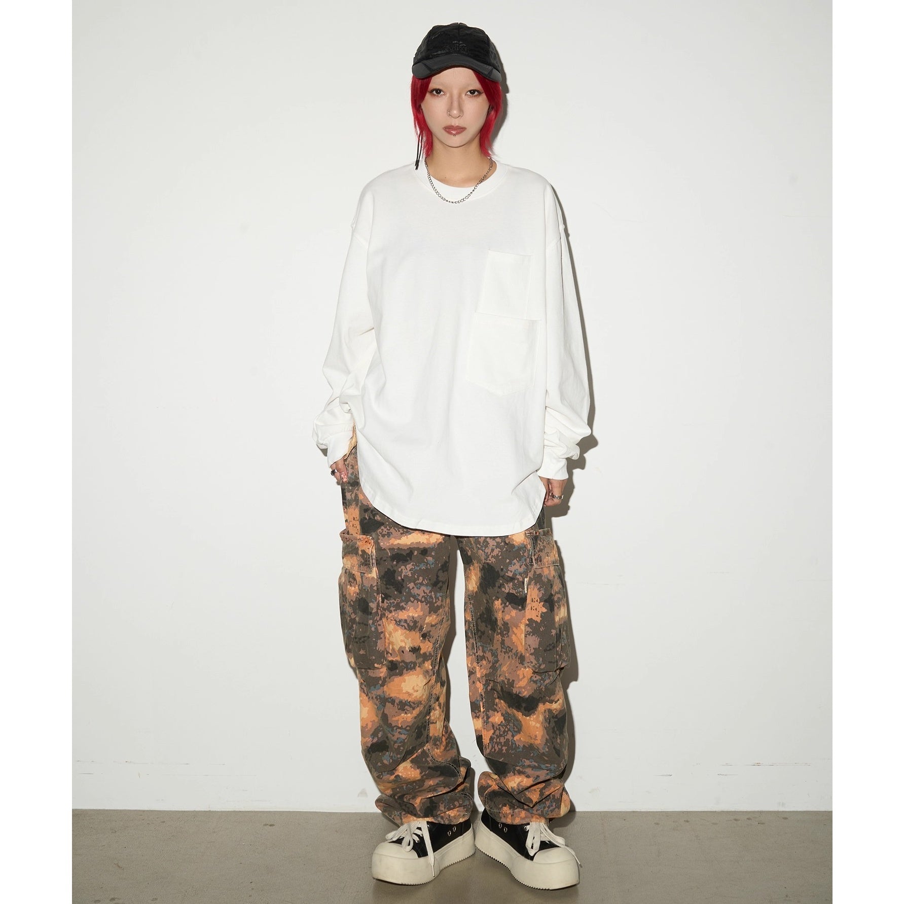 Camouflage Cargo Paratrooper Pants MN9033