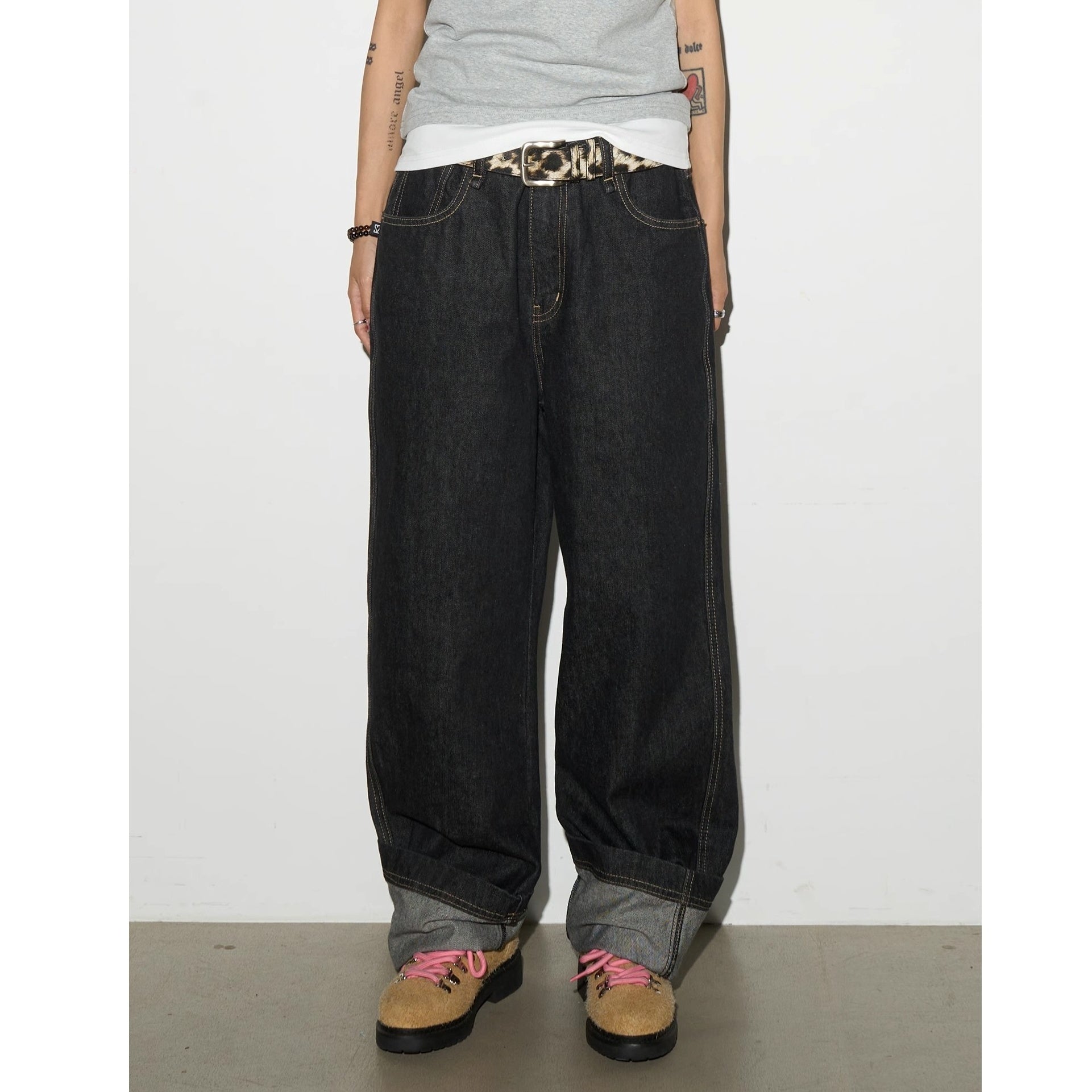 Classic Loose Straight Jeans MN9013