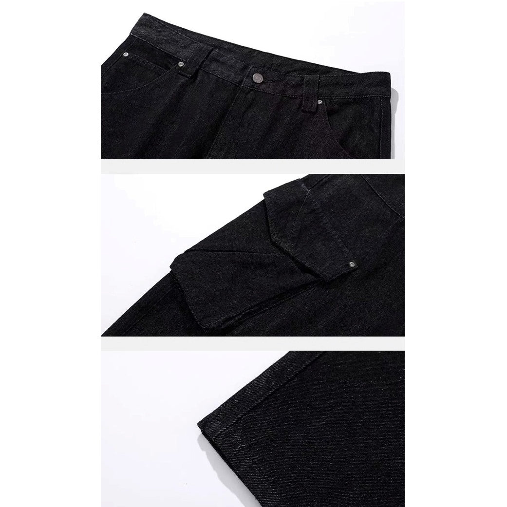 Large Pocket Cargo Curve Jeans AC7147