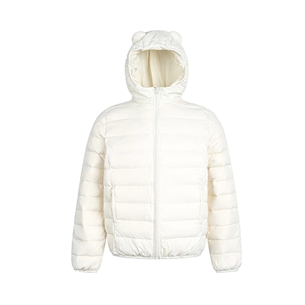 Bear Ears Hooded Down Jacket EZ291