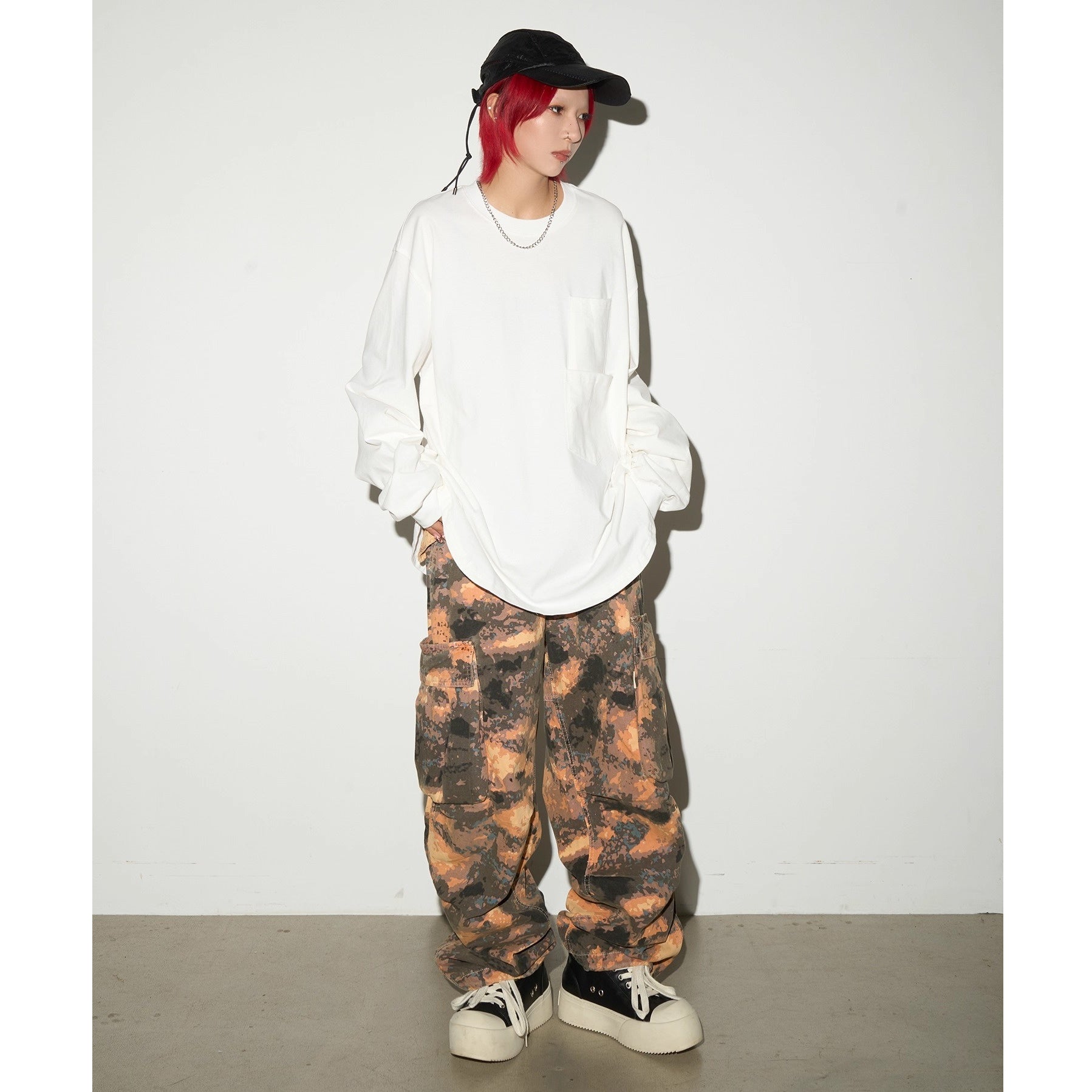 Camouflage Cargo Paratrooper Pants MN9033