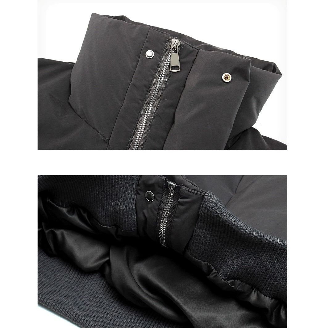 Stand Collar Short Down Jacket MR8033