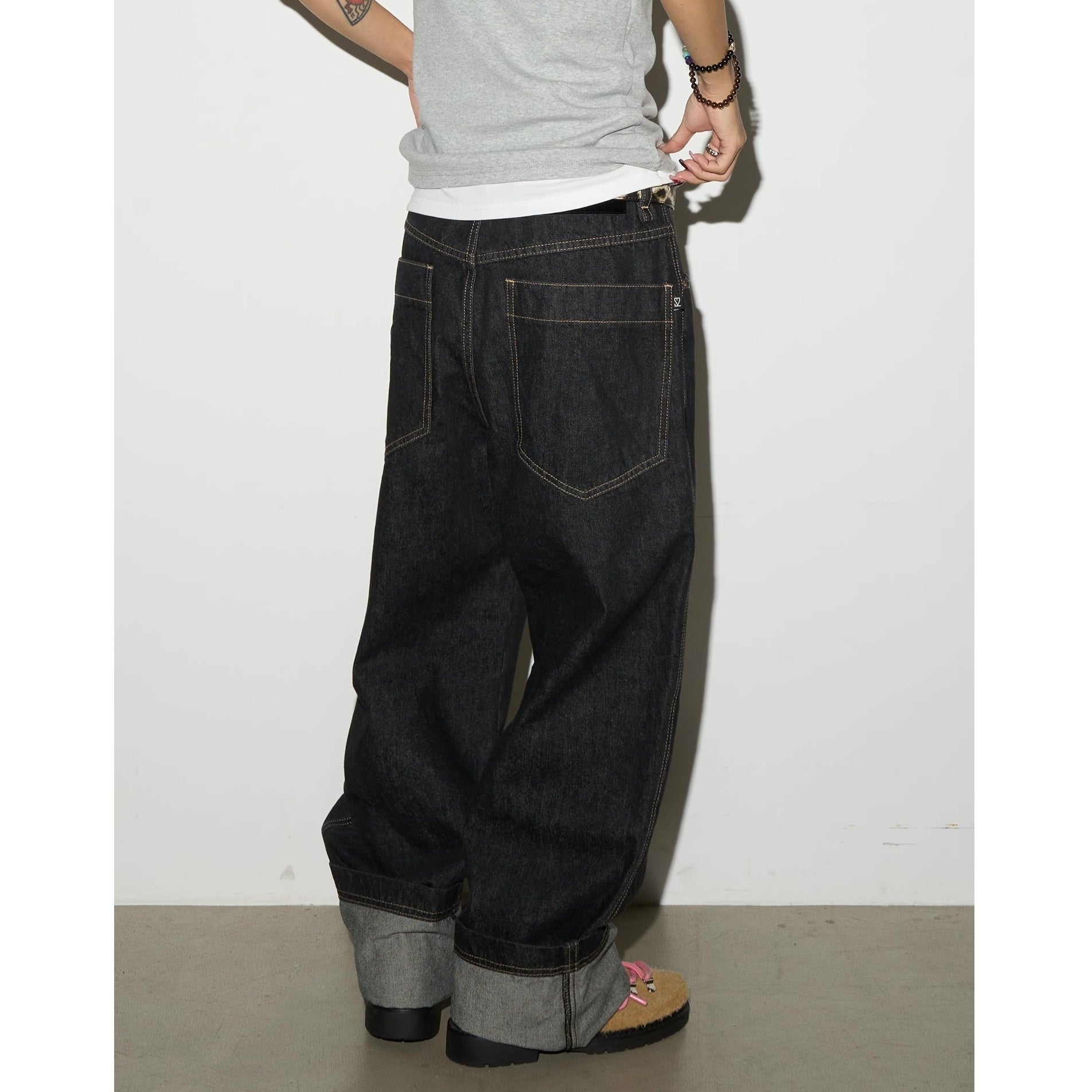 Classic Loose Straight Jeans MN9013