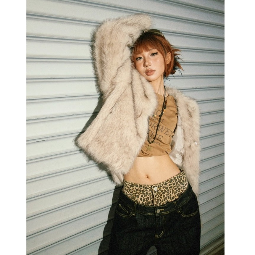 Eco-Fur Short Jacket MW10282